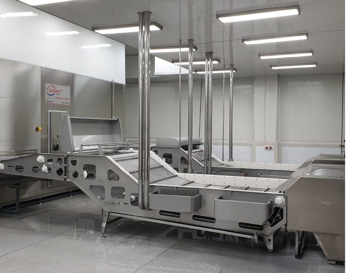 GLORY dipping and spraying glazer for frozen seafood