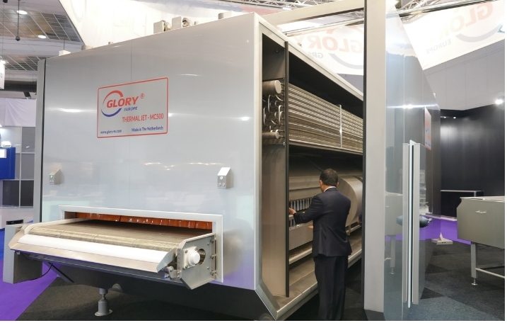 GLORY Thermal Jet MC-series compact IQF freezer